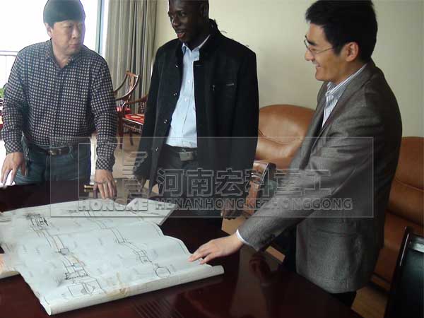 尼日利亞考察團(tuán)再次到訪(fǎng)敲定水泥回轉(zhuǎn)窯項(xiàng)目